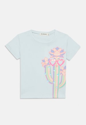 SHORT SLEEVES TEE - Μπλουζάκι με στάμπα - ice melt
