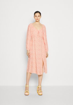 YAS YASMAGDA MIDI DRESS - Φόρεμα ημέρας - red