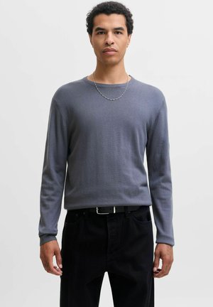 Jack & Jones JJEEMIL KNIT CREW NECK NOOS - Pullover - turbulence