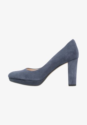 Clarks Escarpins à talons hauts - dark blue