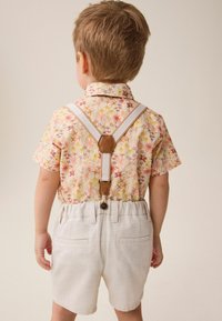 Next SET  - REGULAR FIT - Kombinezonas su petnešomis - pink cream floral