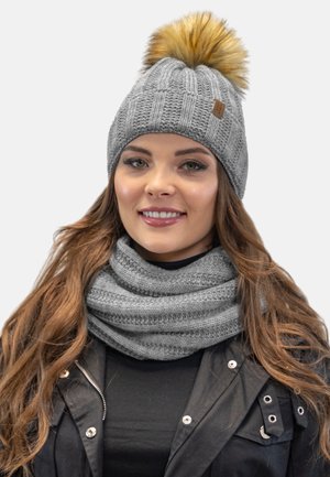 Vivisence LOOP SET - Bufanda - light grey