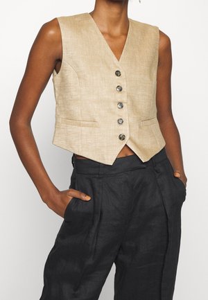 Veste sans manches - beige