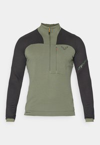Dynafit SPEED PTC 1/2 ZIP M - Fleecetrøjer - black out/thyme