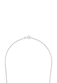 Silverfärgad kedjehalsband med en fin, delikat design och lås av typ lobster. Släthet och enhetliga länkar.