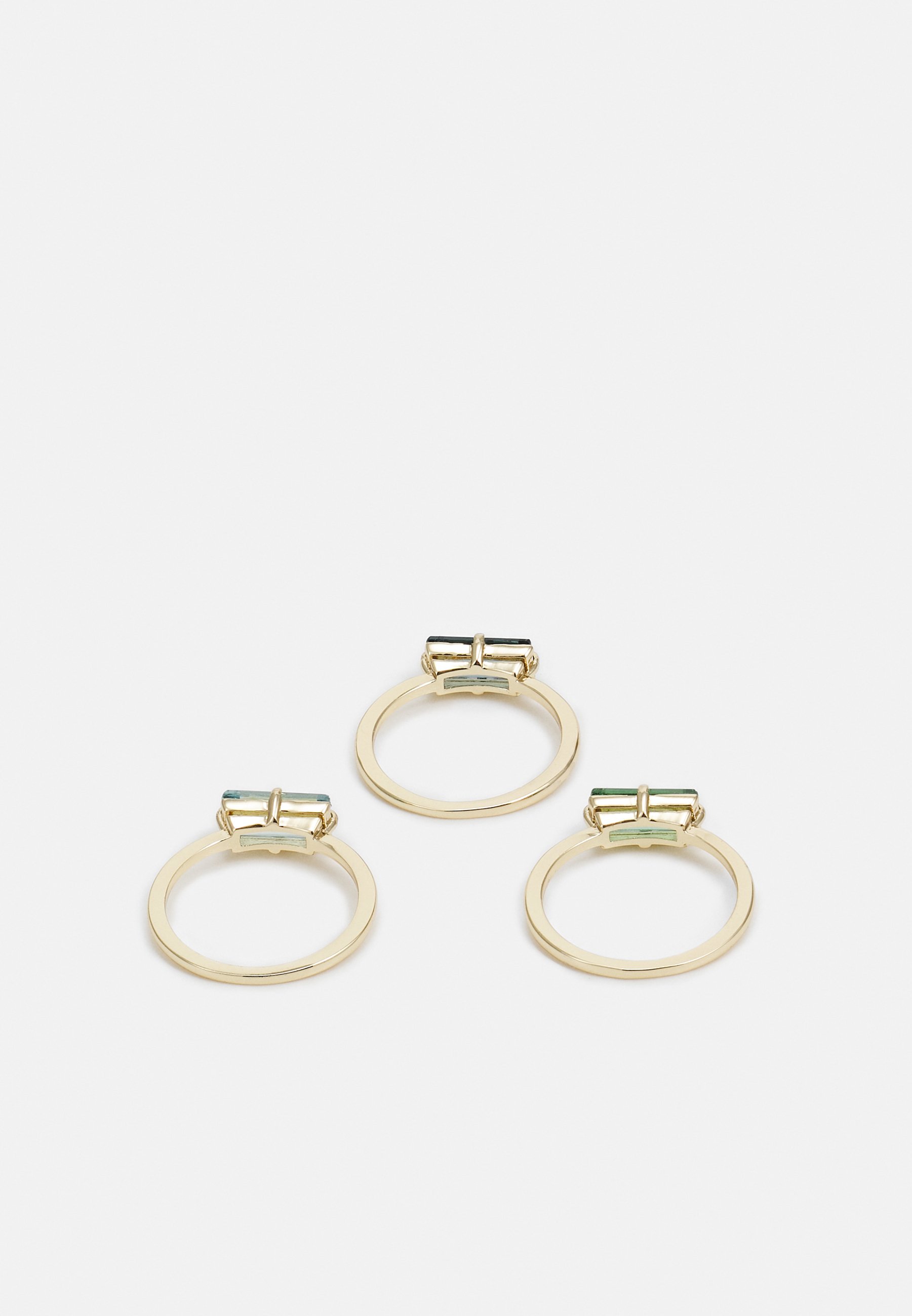 Lauren Ralph Lauren 3 PACK - Ring - gold-coloured/blue/gold