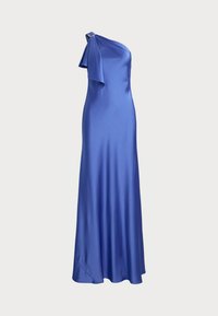 SATIN CHARMEUSE ONE SHOULDER GOWN - Oblačila za posebne priložnosti - blue lapis