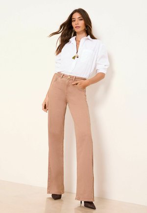 WIDE  - Wide leg - dusky pink