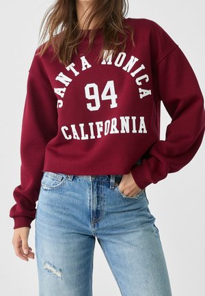 Sweatshirt - bordeaux