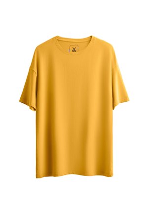 OVERSIZE - Basic T-shirt - sulphur