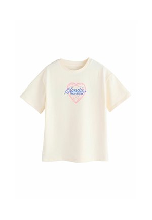 Camiseta estampada - ecru white