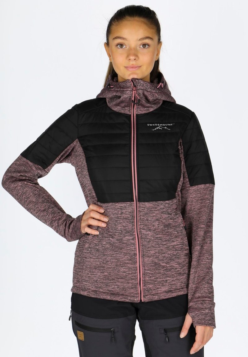 Swedemount LOFOTEN HYBRID - Outdoorjacka - dusty pink melange black