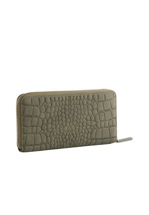 CROC EFFECT - Portemonnee - khaki green