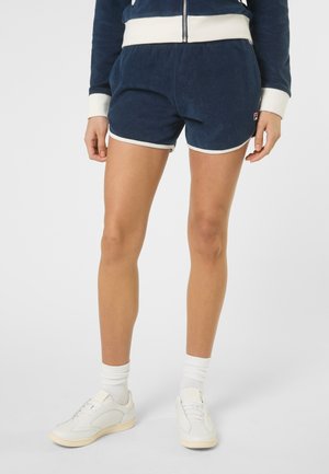 Fila ADRIANO REGULAR CONTRAST BINDING - Jogginghose - black iris-egret