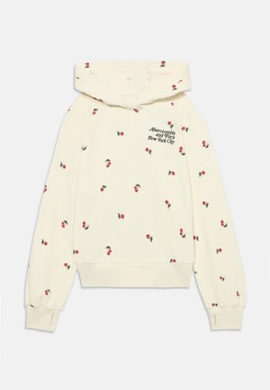 PATTERN LOGO - Kapucni - white