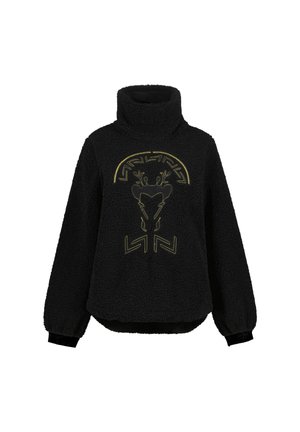 Luhta IINATTI - Fleece trui - schwarz