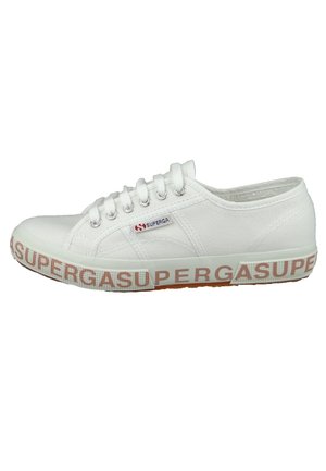 Trainers - a white bronze