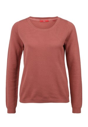 Pullover - dark red