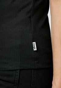 Wrangler SHORT SLEEVE SLIM FIT  - T-shirts basic - black