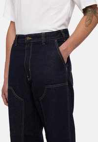 Dickies MADISON DOUBLE KNEE - Vaqueros cargo - rinsed