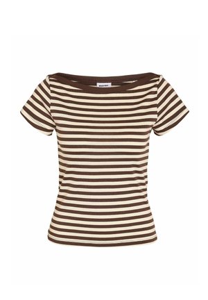 Noisy May, T-SHIRT NMSTORMI - T-shirt imprimé - hot fudge