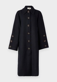YASQUARTZ BUTTON COAT - Klassikaline mantel - black