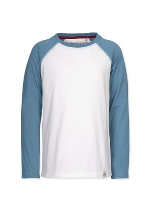 LONGSLEEVE RAGLAN - Pitkähihainen paita - aegean blue white