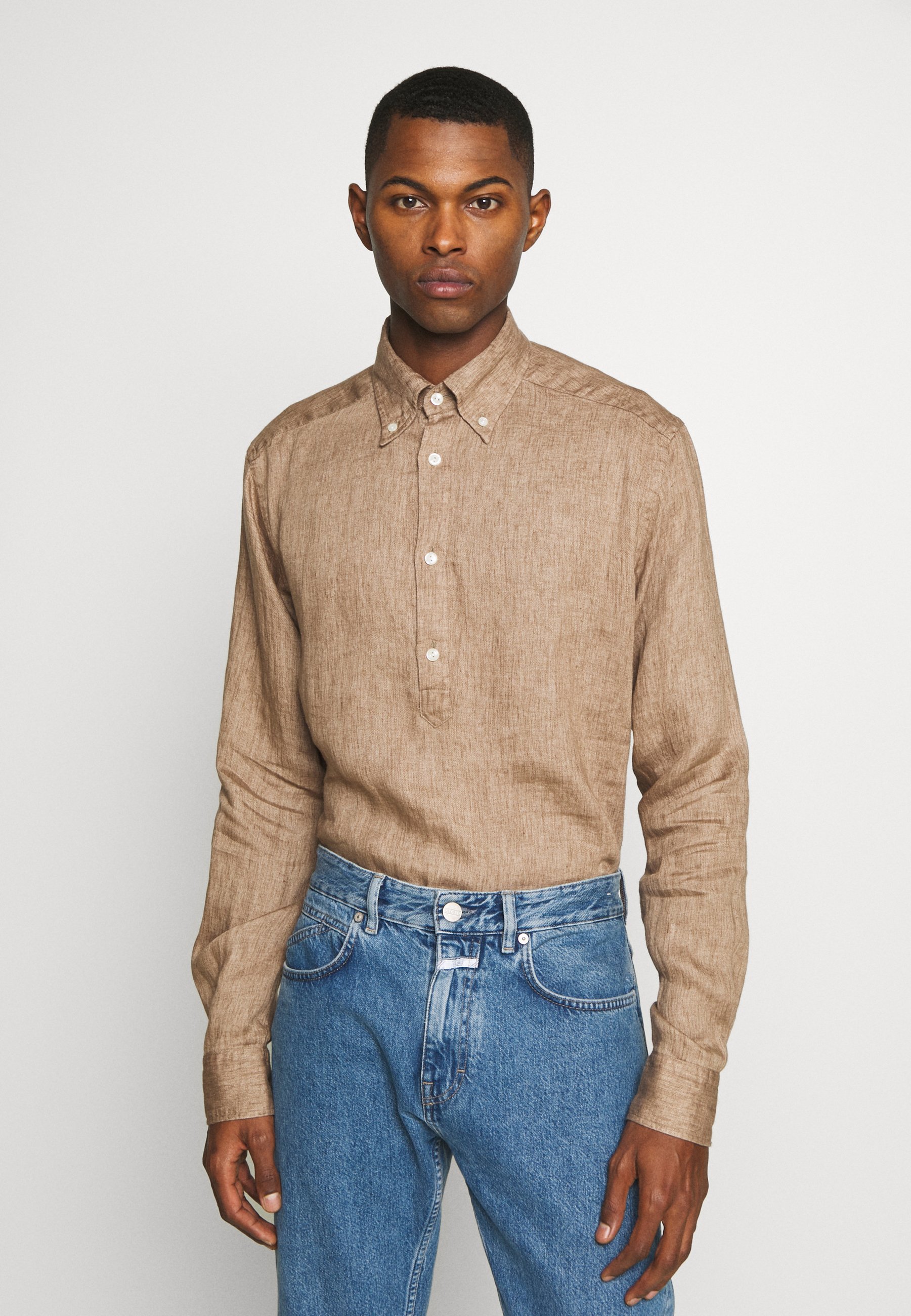 Eton SLIM FIT Skjorte brownbrun Zalando.no Eton SLIM FIT Skjorte brownbrun Zalando.no
