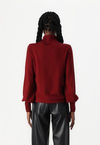 VILA VIAMANDA TURTLE NECK  - Pulóver - cabernet