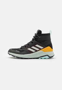 Adidas Terrex - TERREX TRAILMAKER MID GORE-TEX - Zapatillas de senderismo - core black/silver/semi flash aqua Imagen en miniatura 1