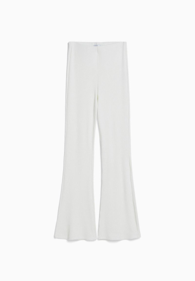 Bershka Broek wit Bershka Broek wit