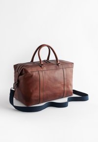 Hétvégi táska - tan brown navy blue