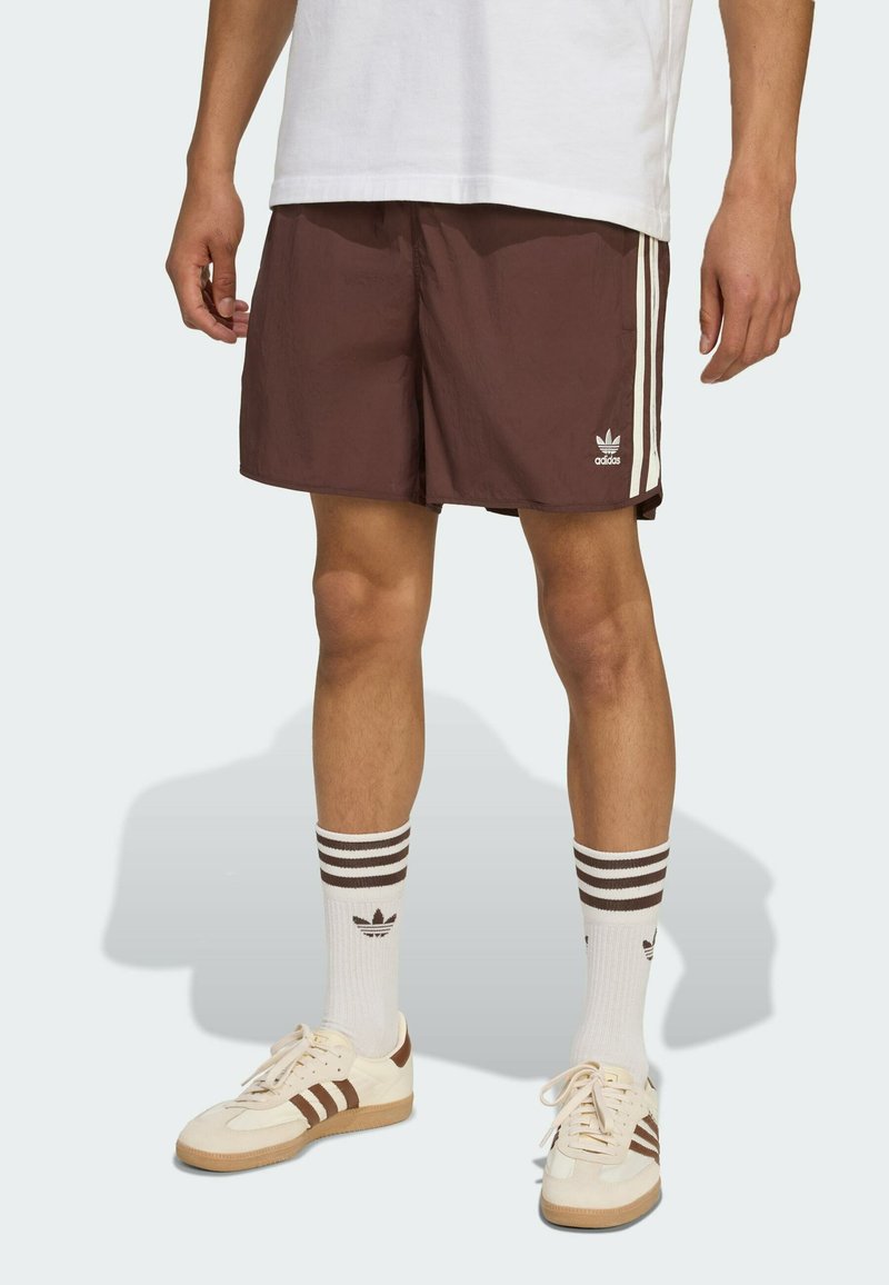adidas Originals - SPRINTER - Tracksuit bottoms - auburn   off white, Enlarge