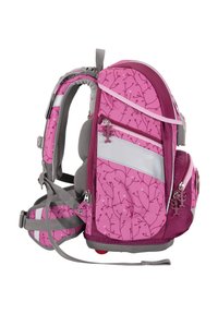 Step by Step 2IN1 PLUS SET 6TLG - Schulranzen Set - neon pink