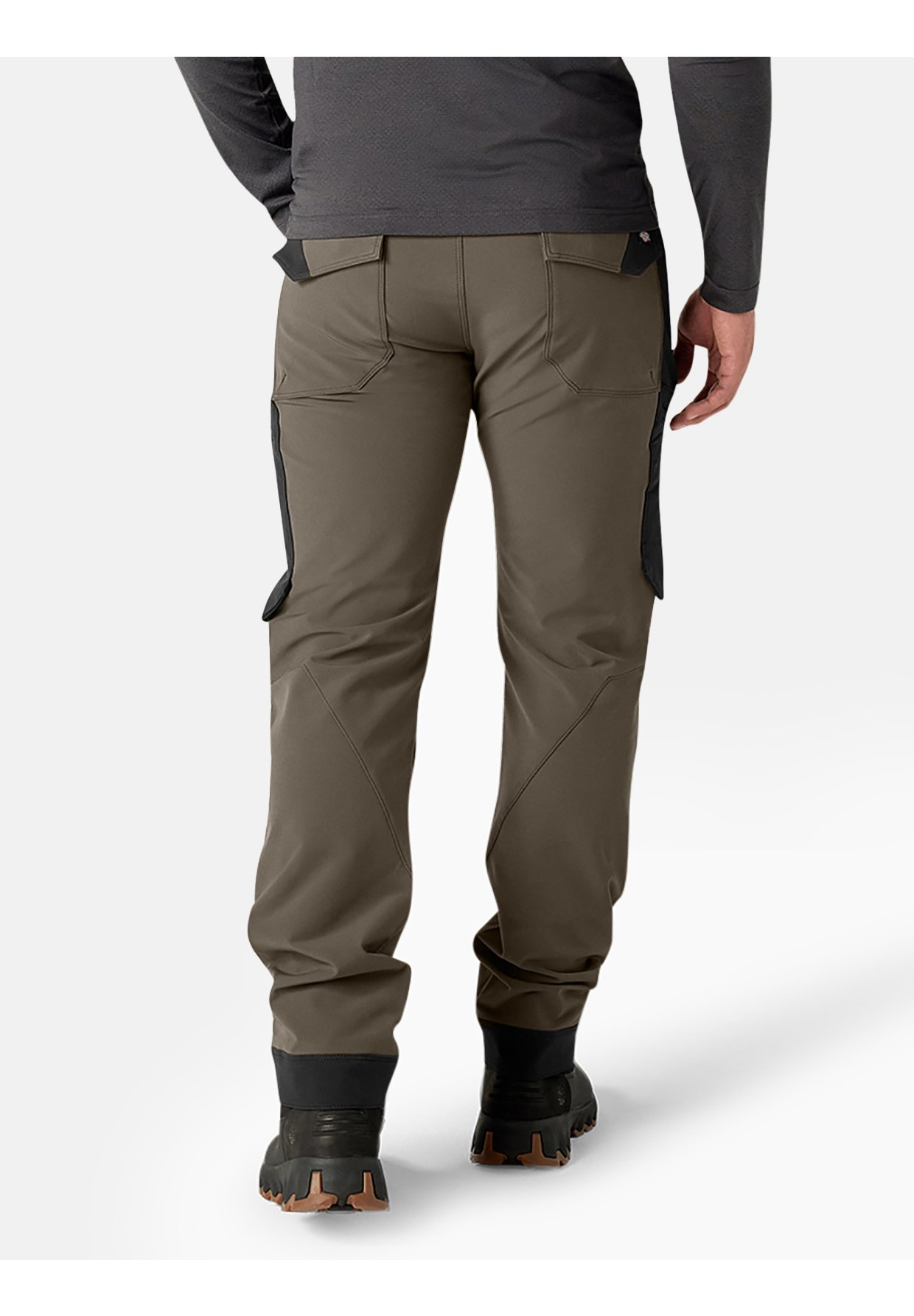 Dickies 4 WAY STRETCH SHELL REF TECHNICAL FLEX - Trousers - moss