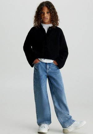 Calvin Klein Jeans BUTTONED - Cardigan - ck black