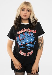 Paradiso Clothing MOTORHEAD IRON FIST RINGER - Print T-shirt - black