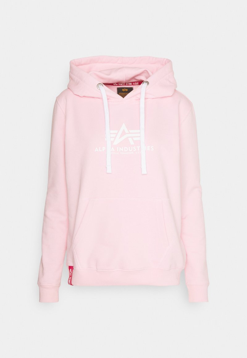 Pink Tommy Hilfiger Damen Sweatshirt Essential Hoodie Alpha
