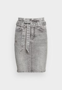 ONLY ONLHUSH - Saia de ganga - medium grey denim
