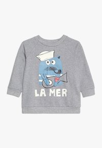 La Queue du Chat Sweatshirt - mottled grey