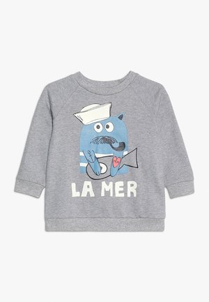 Sweatshirt - mottled grey