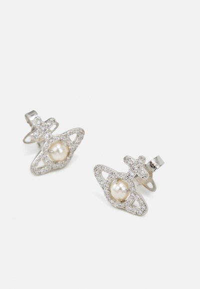 Vivienne Westwood OLYMPIA EARRINGS - Orecchini - platinum/creamrose/white