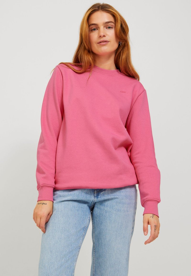 JJXX ABBIE LANGARM - Sweatshirt - carmine rose/rosa - Zalando.ch