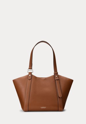Lauren Ralph Lauren TASHA - Handtasche - cognac