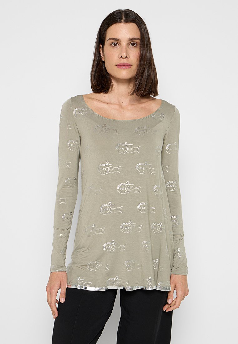 Sarah Pacini Longsleeve lichtgroen
