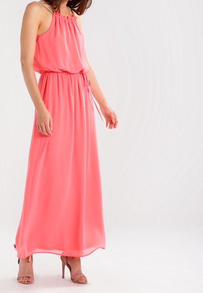 Dorothy Perkins Petite Maxi dress coral (Pre-owned)
