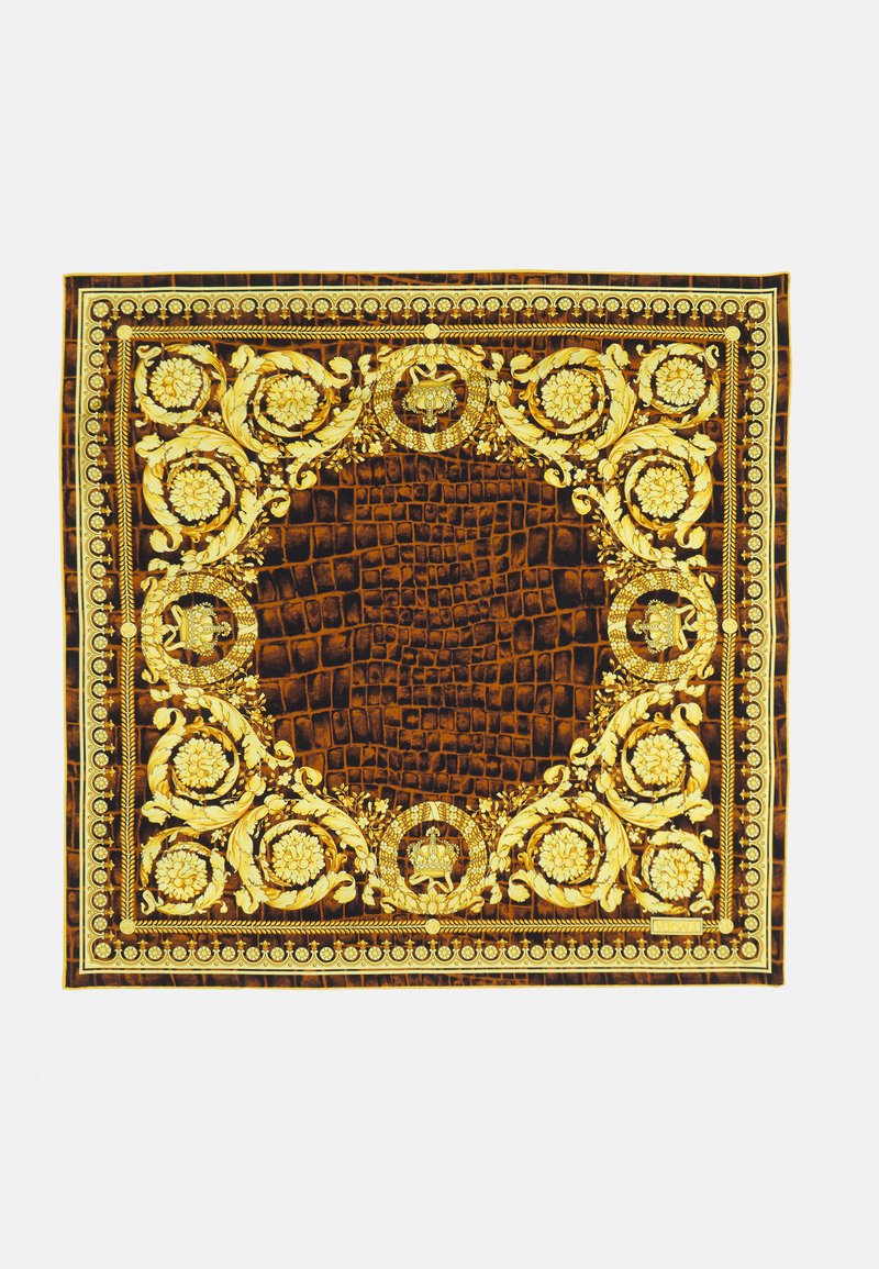 Versace FOULARD UNISEX - Ruta - caramel/black/gold/črna - Zalando.si