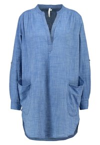 BEACH BASICS-BOYFRIEND BEACH SHIRT - Acessório de praia - light blue