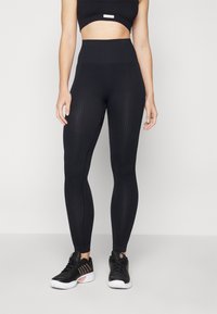 Björn Borg - STUDIO SEAMLESS - Leggings - black beauty Thumbnail Image 1