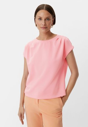 comma T-shirt basic - rosa